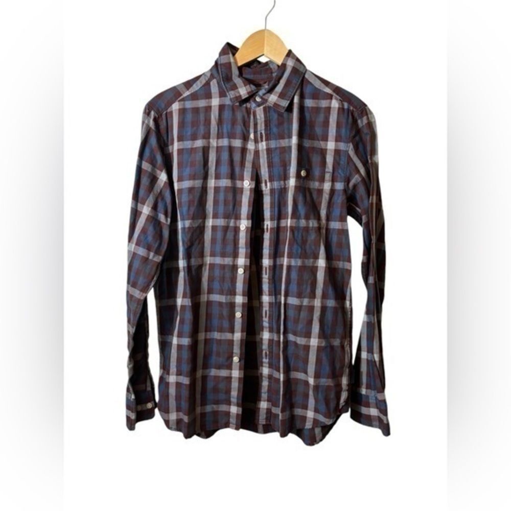 THE NORTH FACE l button up plaid shirt small